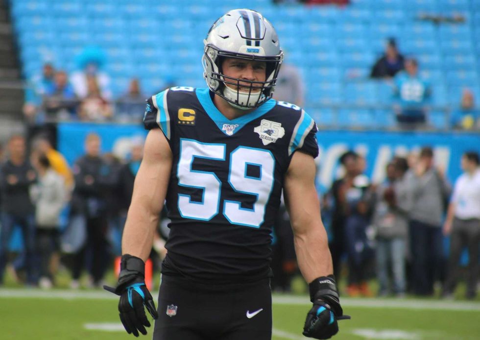Linebacker Luke Kuechly