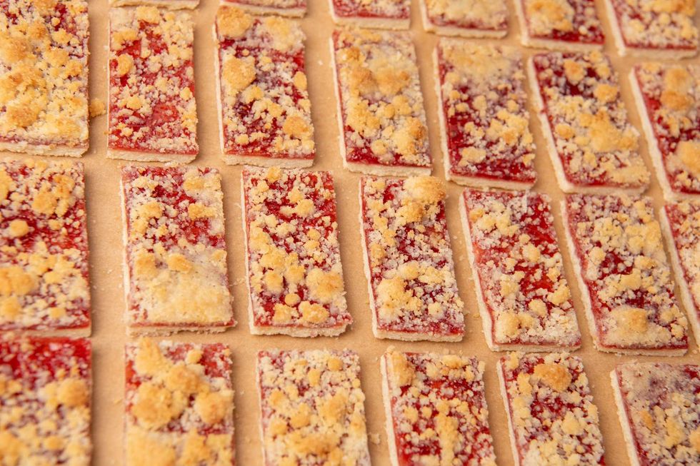 Linzer cookies from Breads Bakery for Christmas 2024