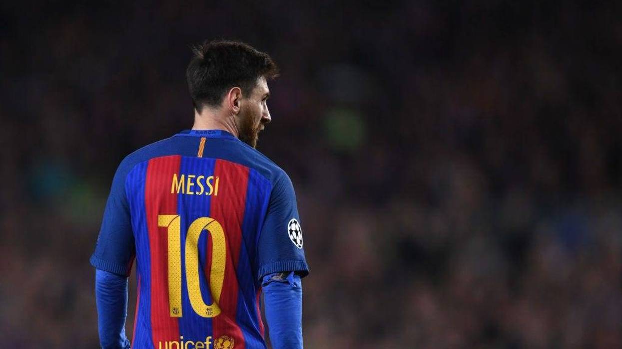 Lionel Messi in action during the UEFA Champions League Round of 16 second leg match between FC Barcelona and Paris Saint-Germain at Camp Nou on March 8, 2017 in Barcelona, Spain.