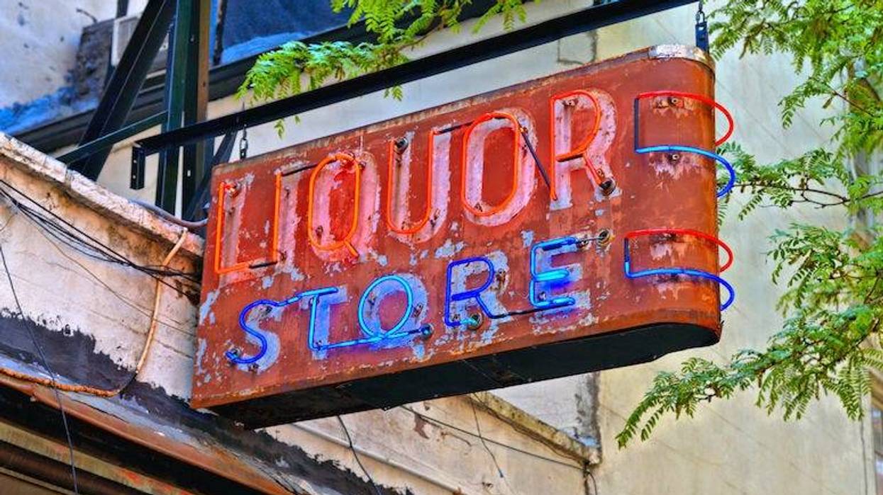 Liquor Store, Neon Sign