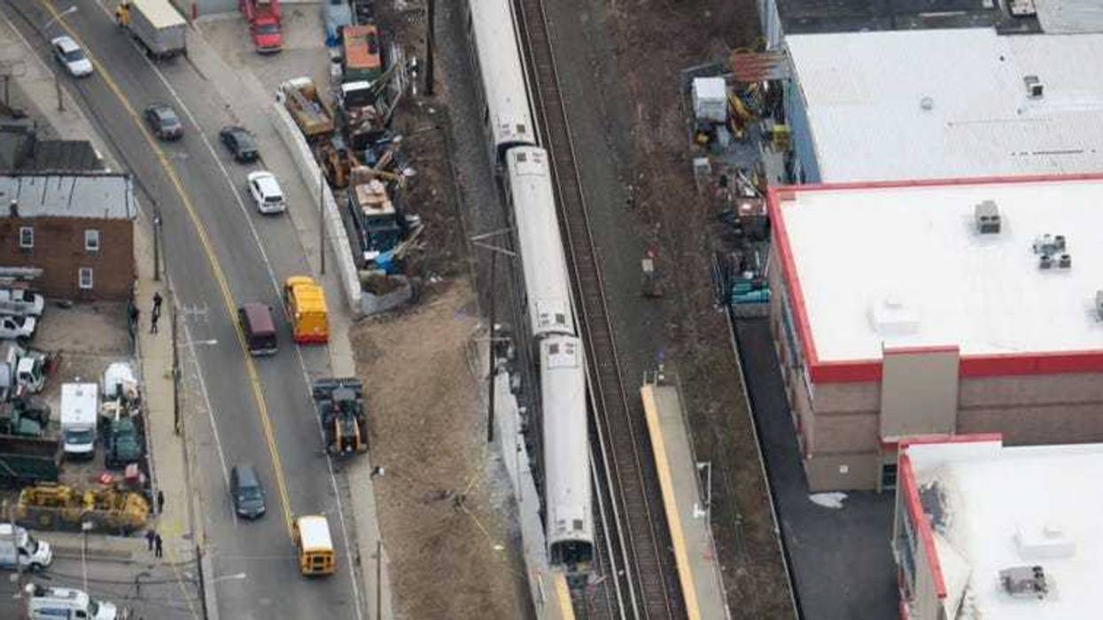 LIRR crash in Westbury