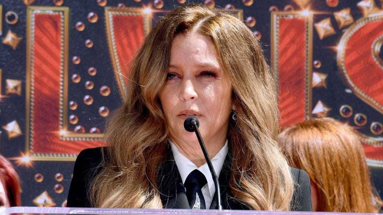 Lisa Marie Presley attends the Handprint Ceremony honoring Priscilla Presley, Lisa Marie Presley And Riley Keough at TCL Chinese Theatre on June 21, 2022 in Hollywood, California.