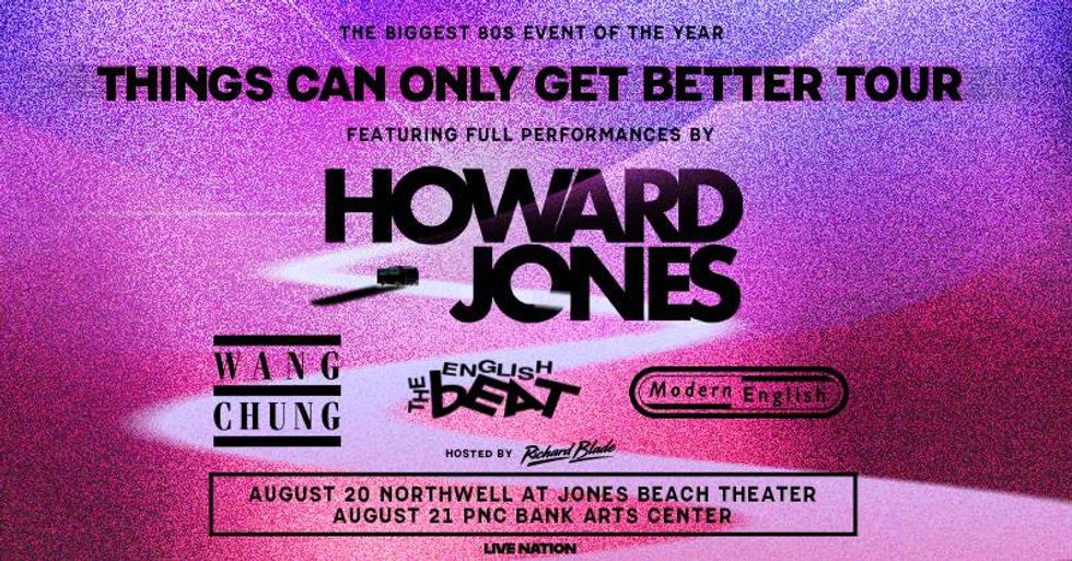 Listen For a Chance to See Howard Jones In One of the First Five Rows