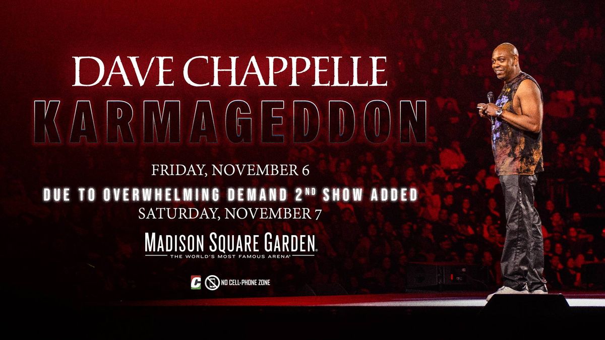 Listen for a Chance to Win Tickets to See Dave Chappelle