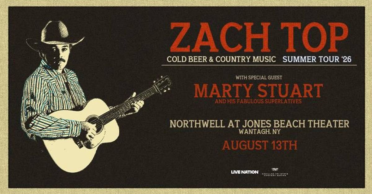 Listen for a Chance to Win Tickets to See Zach Top