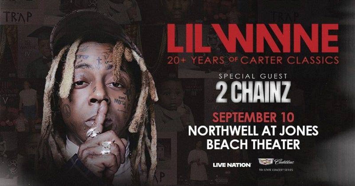 Listen for your chance to win a pair of tickets to see Lil Wayne: 20+ Years of Carter Classics coming to Northwell at Jones Beach Theater 