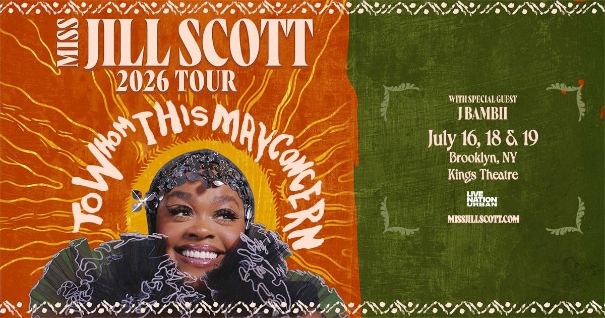 Listen for Your Chance to Win Tickets to See Jill Scott