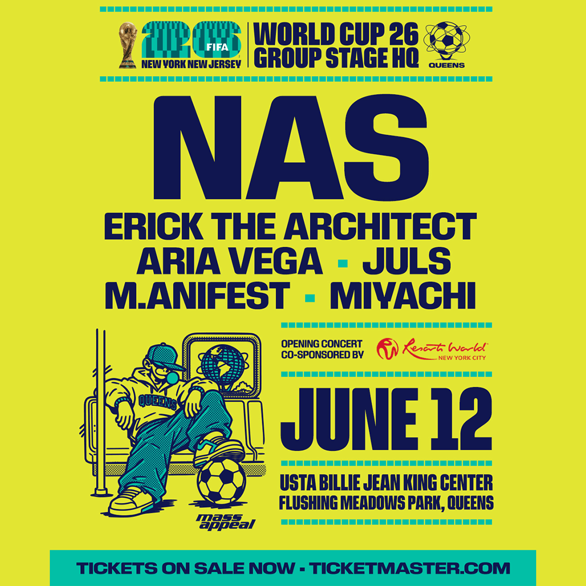 Listen for Your Chance to Win Tickets to See Nas