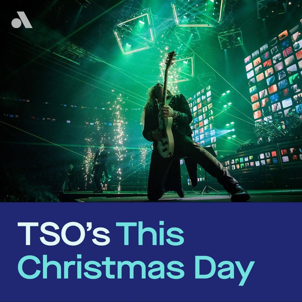 Listen to TSO’s This Christmas Day and more on the free Audacy app