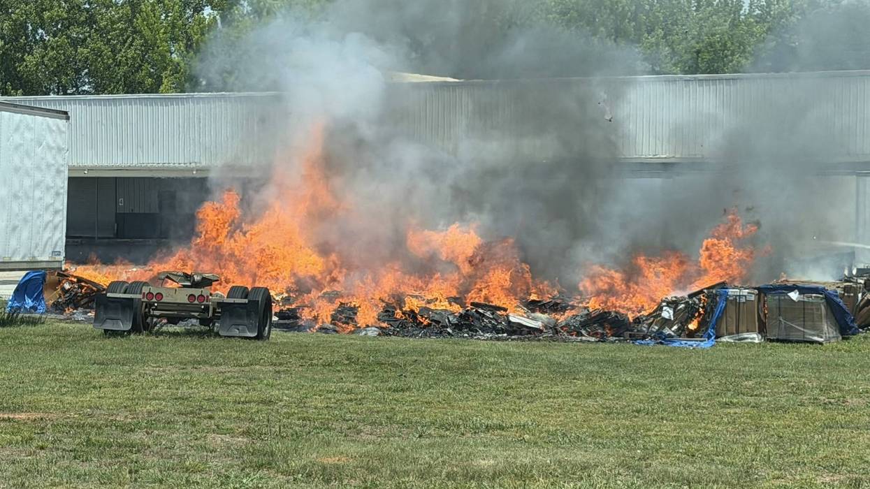 Hazmat, Fire Crews Respond to Lithium-Ion Battery Fire