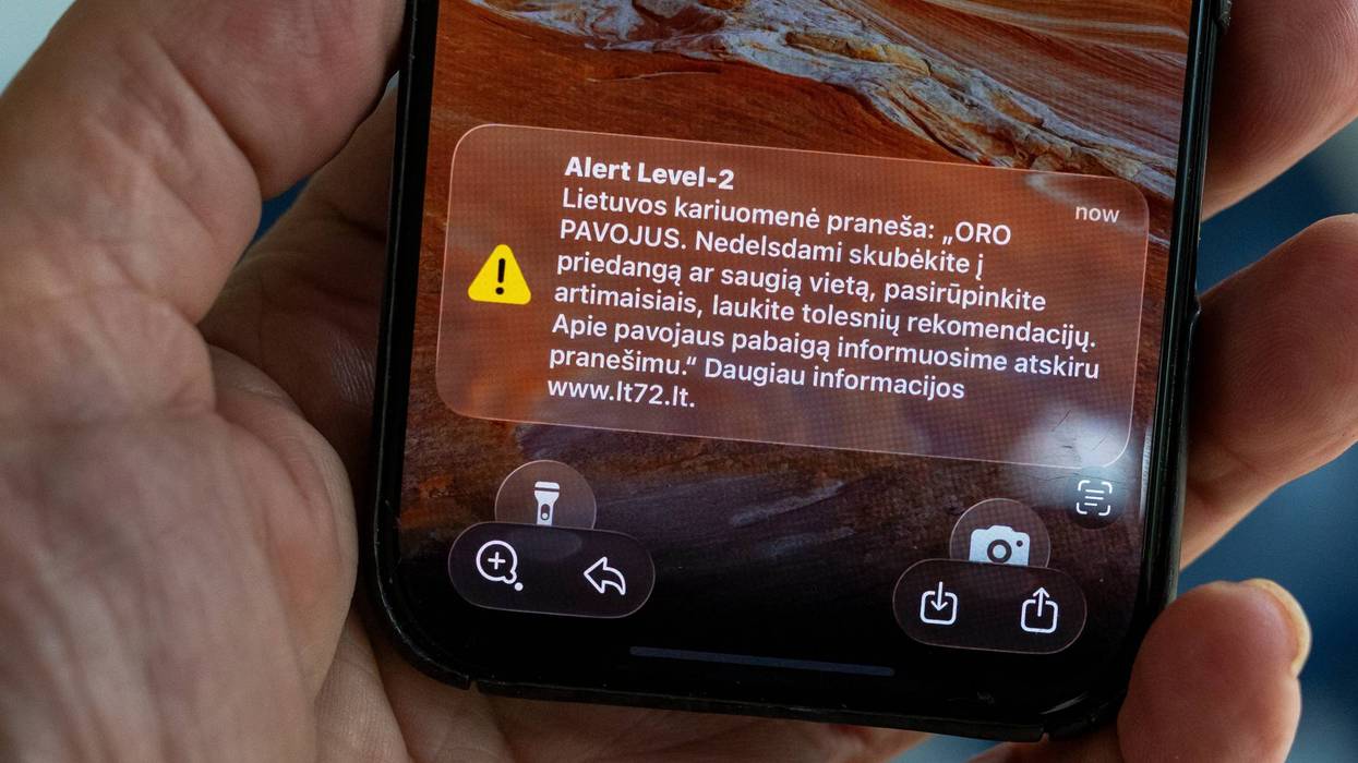 Lithuania Drone Alert 774