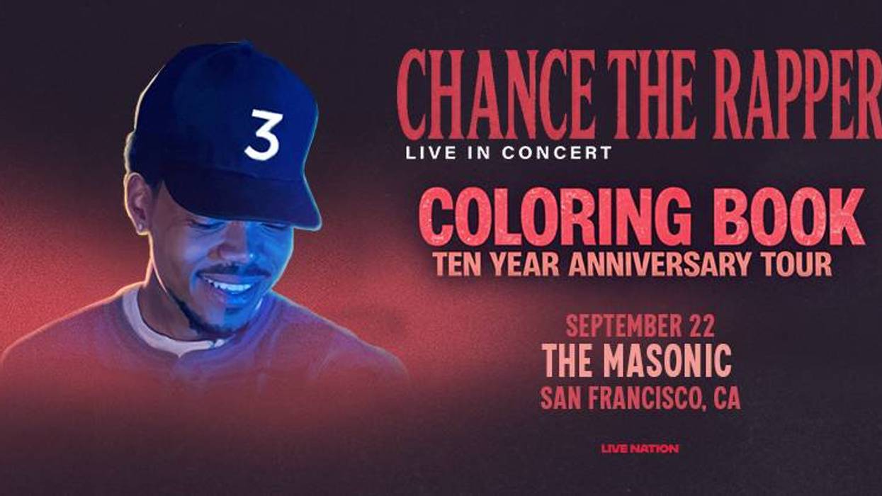 Live Nation Chance The Rapper - Coloring Book 10 Year Anniversary Tour