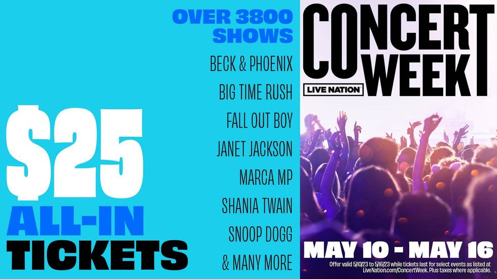 Live Nation Concert Week