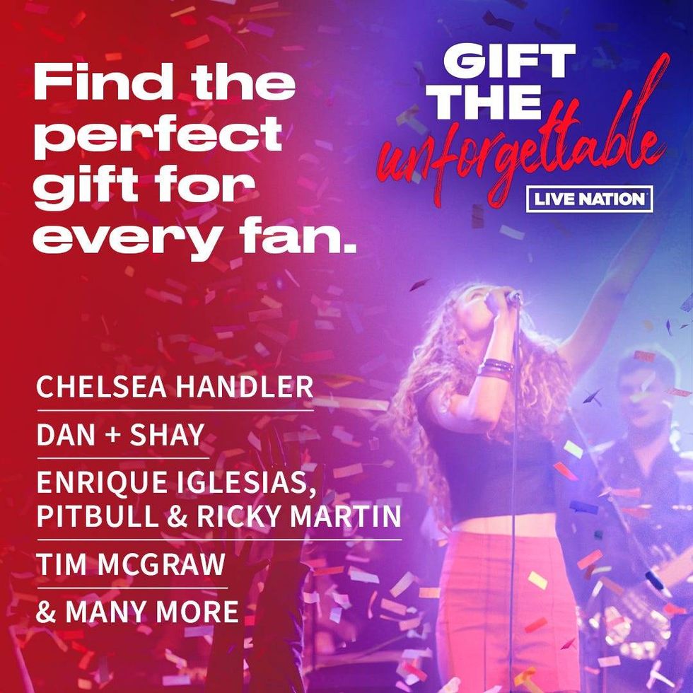 Live Nation Gift The Unforgettable
