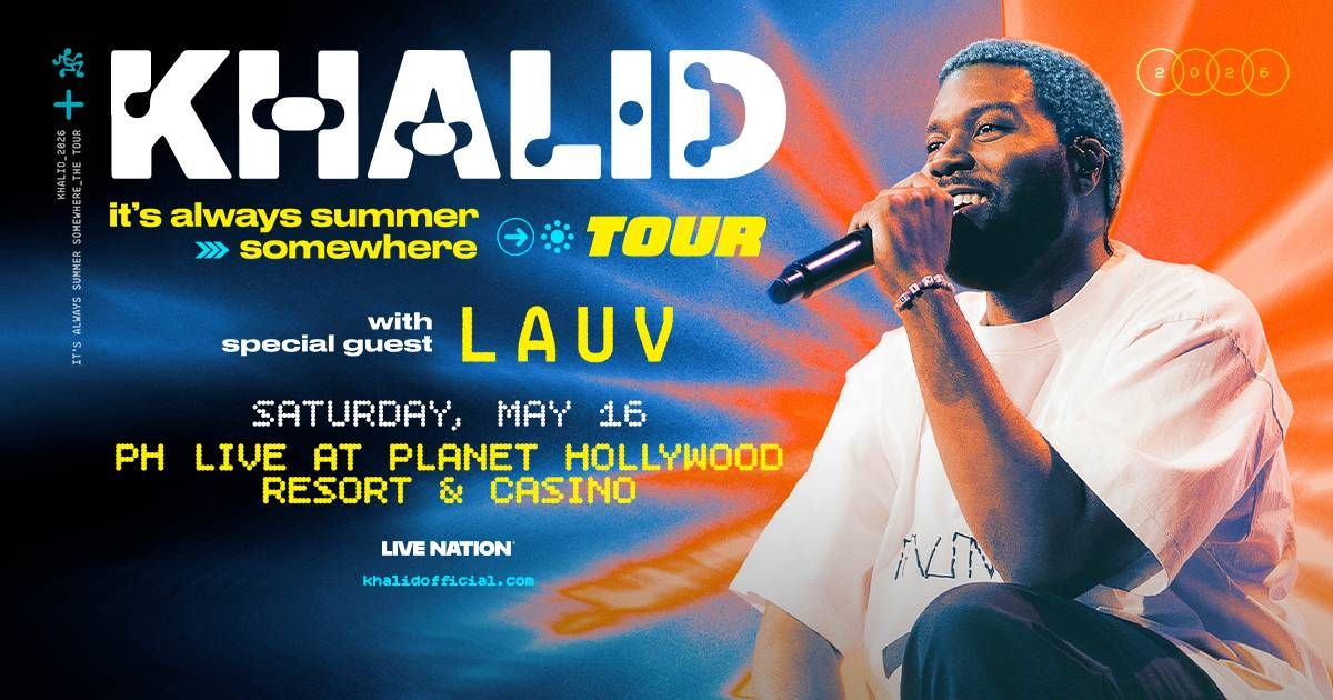 Khalid Tickets!