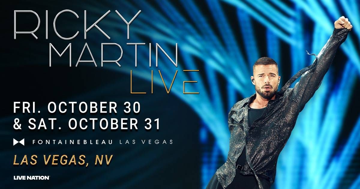 Ricky Martin Tickets!