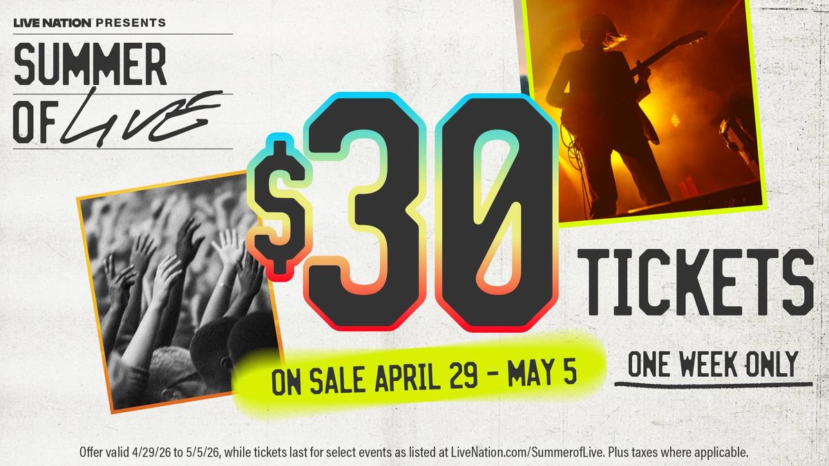 Summer of Live Tickets!