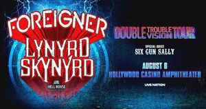 Foreigner and Lynyrd Skynyrd at Hollywood Casino Amphitheater