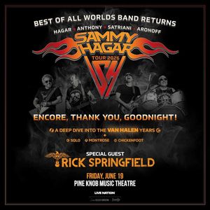 Sammy Hagar: The Best Of All Worlds 2026