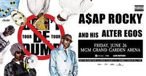 ASAP Rocky: DON'T BE DUMB WORLD TOUR