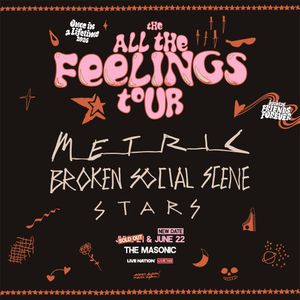 LIVE 105 Presents: Metric - All The Feelings Tour