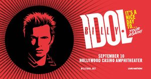 Billy Idol at Hollywood Casino Amphitheater