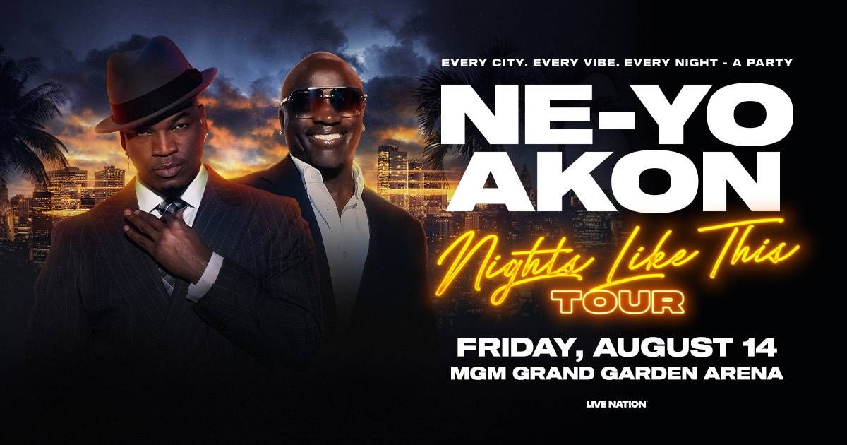 NE-YO & AKON + Sound Space Tickets!