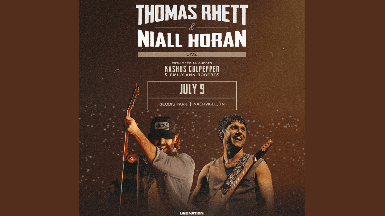 Thomas Rhett and Niall Horan in Nashville!