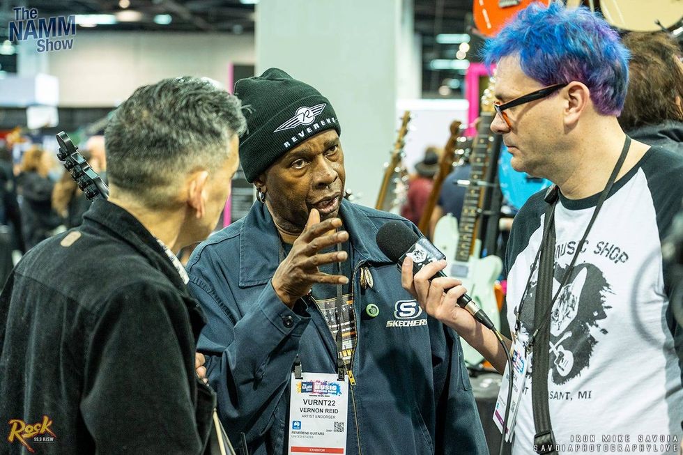 Living Colour's Vernon Reid - NAMM Show - Anaheim, CA Convention Center 1/24/26
