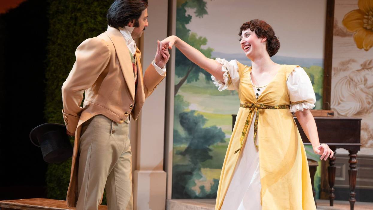 Lize Lewy as Harriet Smith in EMMA, the latest production by the Repertory Theatre of St. Louis