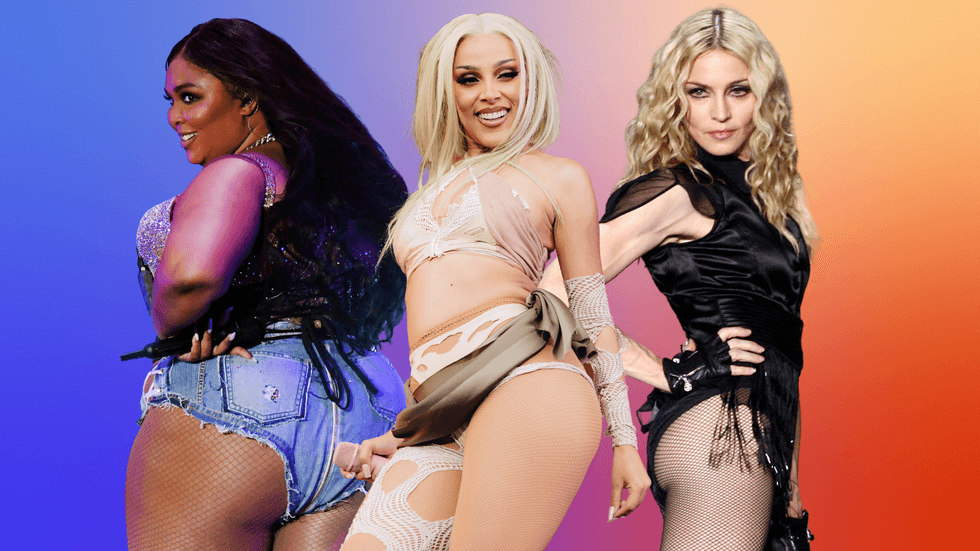 Thirst Trap Thursday: Boudoir booty shots and wild wardrobes with Lizzo, Doja, Madonna and more