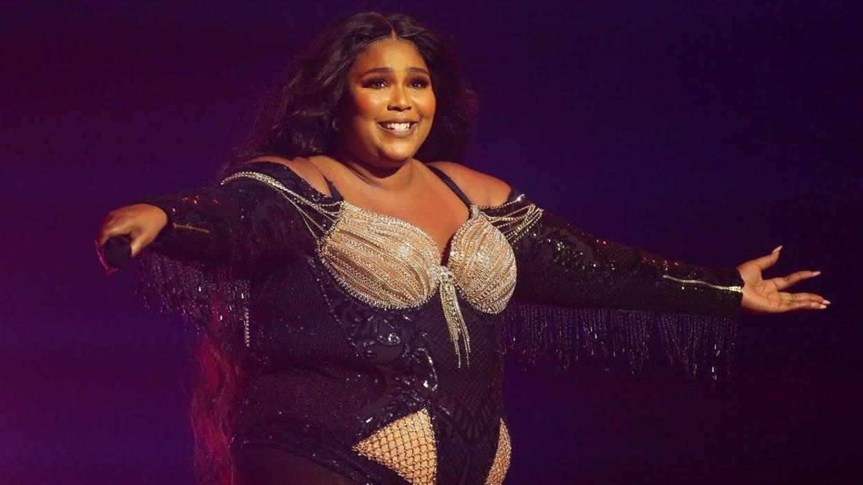 Lizzo performs at Sydney Opera House on January 06, 2020 in Sydney, Australia.