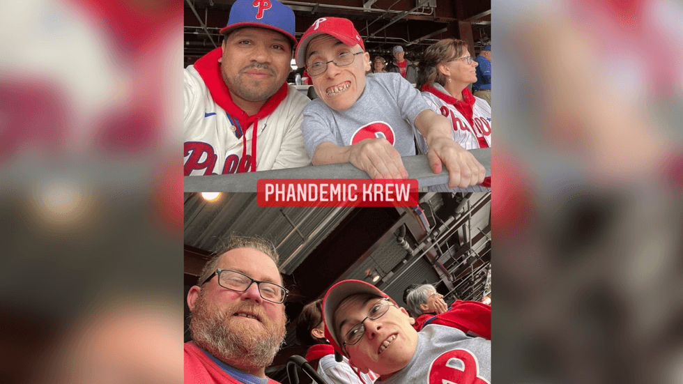 Lizzy MacDonald with Phandemic Krew.