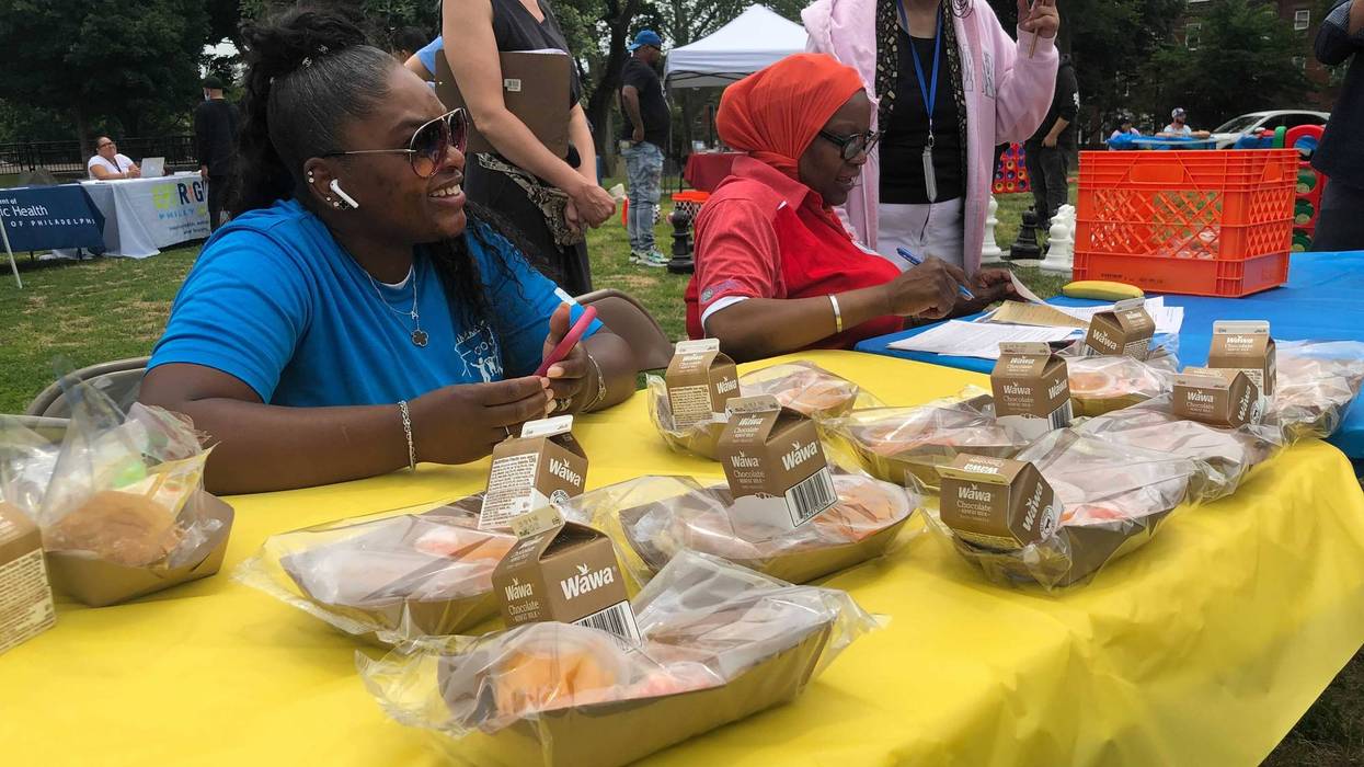 Local organizations and anti-hunger advocates kick off Philadelphia's free summer meals program for kids.2222222222222222222222222222222d