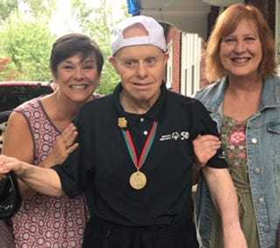 Local Special Olympics pioneer, Michael