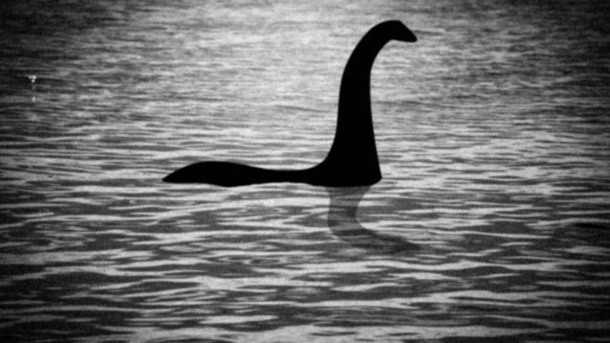 Loch Ness Monster Stock Photo