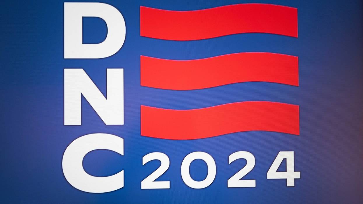 logo for the 2024 Democratic National Convention