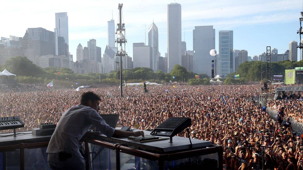 Lollapalooza Crowd Shot