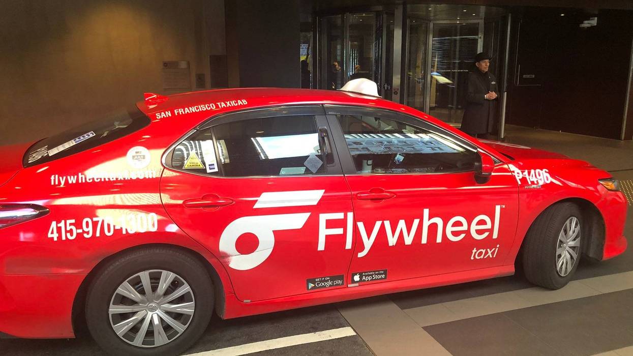 Long-time ride hailing rivals Uber and Flywheel are partnering up, meaning the next Uber ride you take in San Francisco may be in a taxi cab.