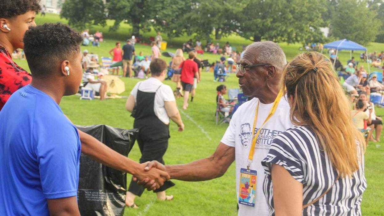 Longtime Hartford anti-violence activist Carl Hardrick