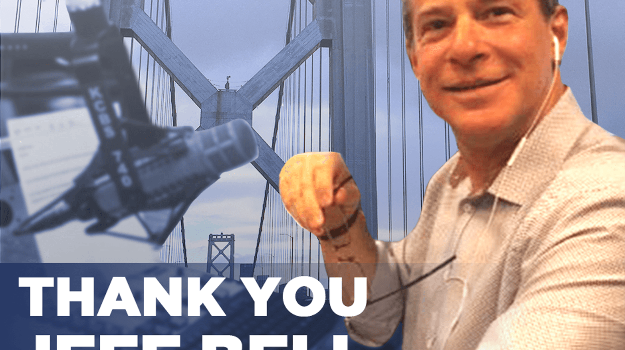 Longtime news anchor Jeff Bell is retiring after nearly 30 years in Bay Area radio.