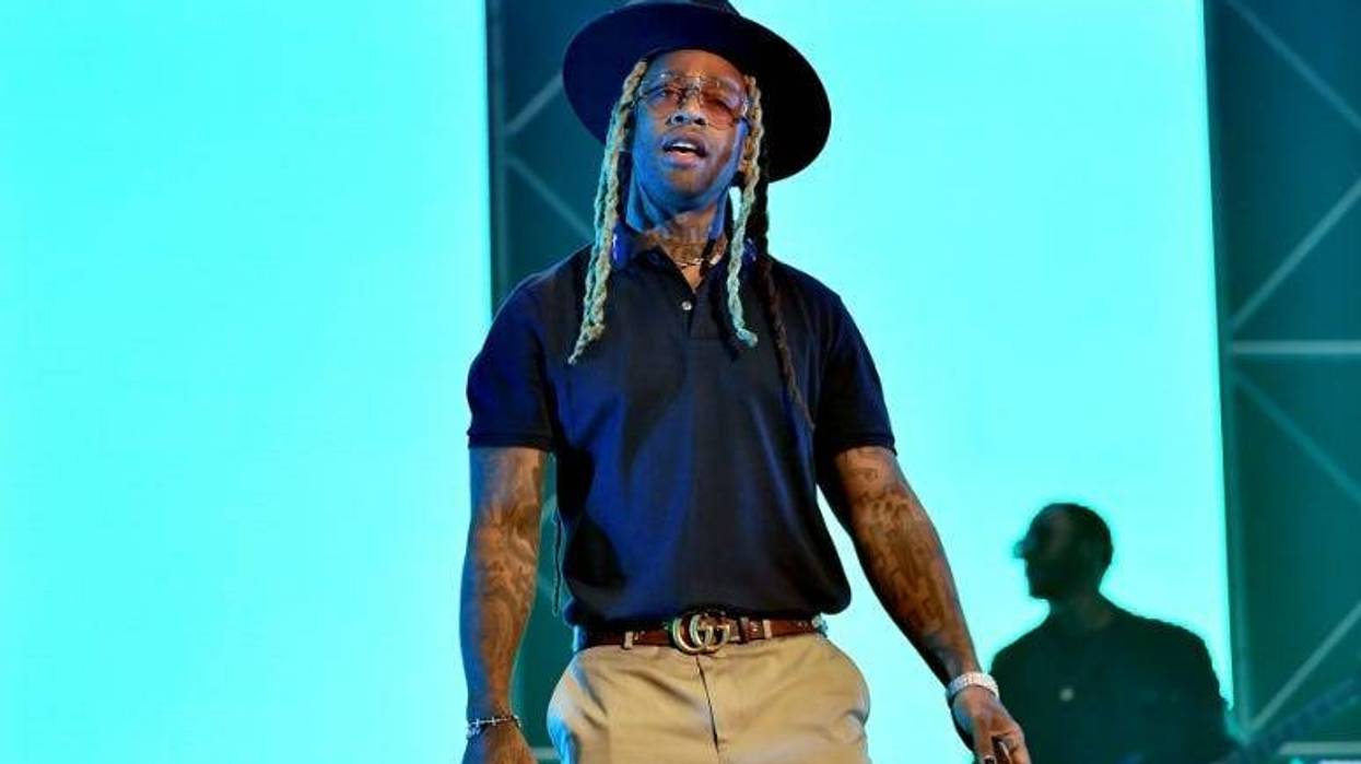 LOS ANGELES, CA - JUNE 22: Ty Dolla Sign performs with Ella Mai at 2018 BET Experience Staples Center Concert, sponsored by COCA-COLA, at L.A. Live on June 22, 2018 in Los Angeles, California.