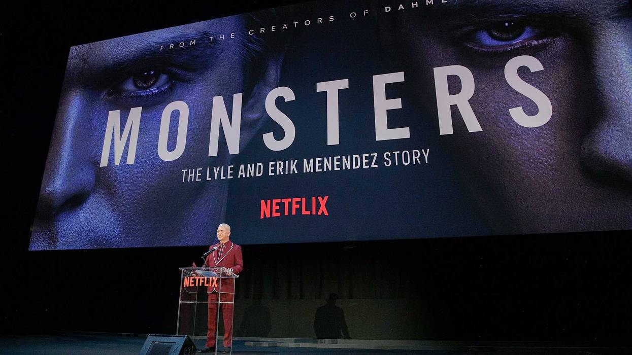 LOS ANGELES, CALIFORNIA - SEPTEMBER 16: Ryan Murphy speaks onstage during Netflix's "Monsters: The Lyle and Erik Menendez Story" | LA Premiere at The Egyptian Theatre Hollywood on September 16, 2024 in Los Angeles, California.