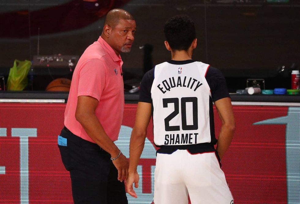 Los Angeles Clippers head coach Doc