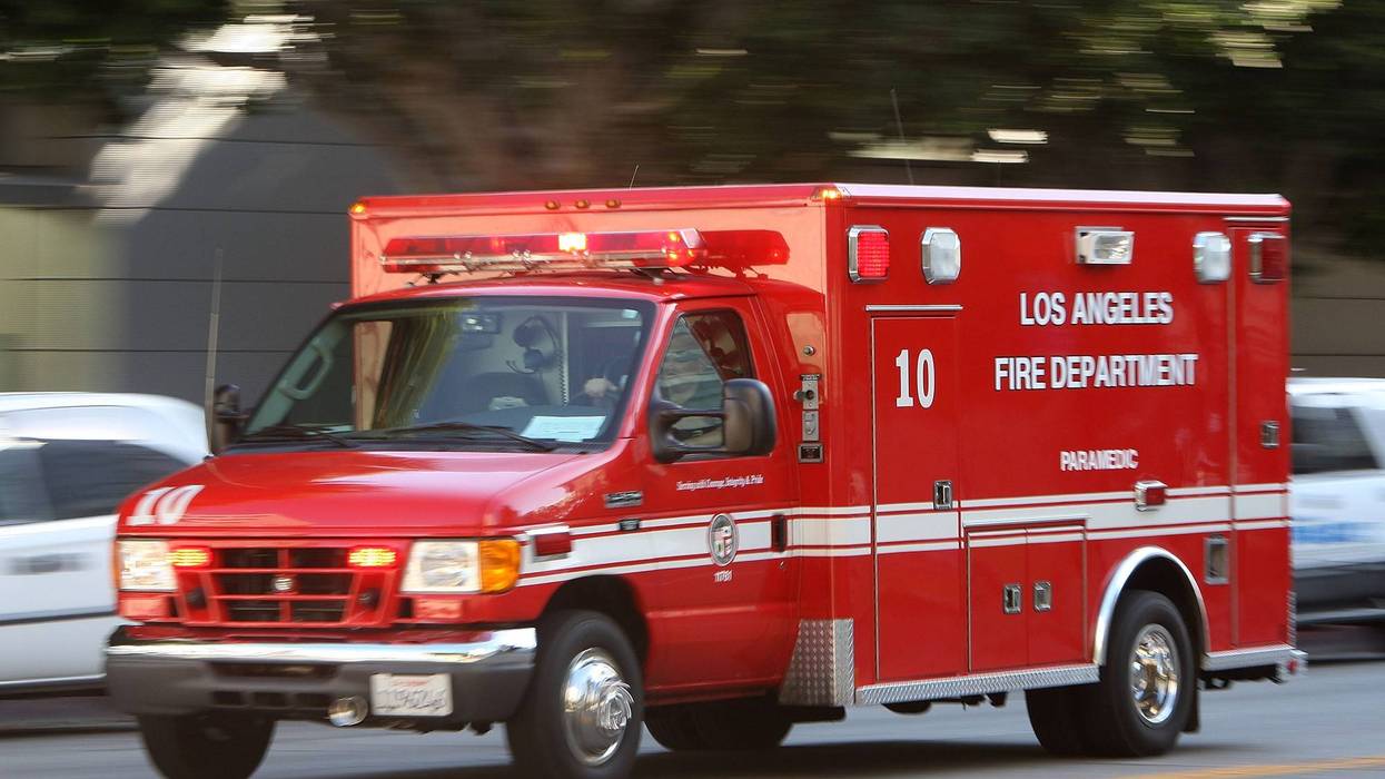 Los Angeles Fire Department ambulance