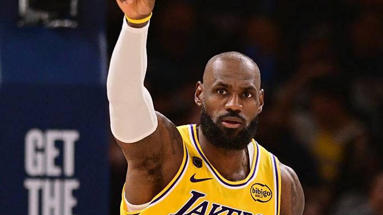 Los Angeles Lakers forward LeBron James