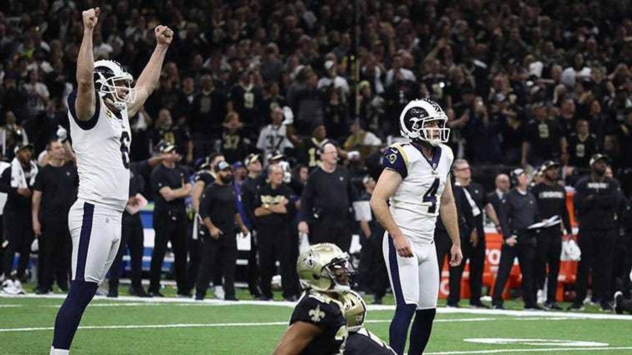 Los Angeles Rams kicker Greg Zuerlein