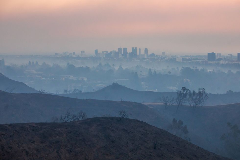 los angeles skyline
