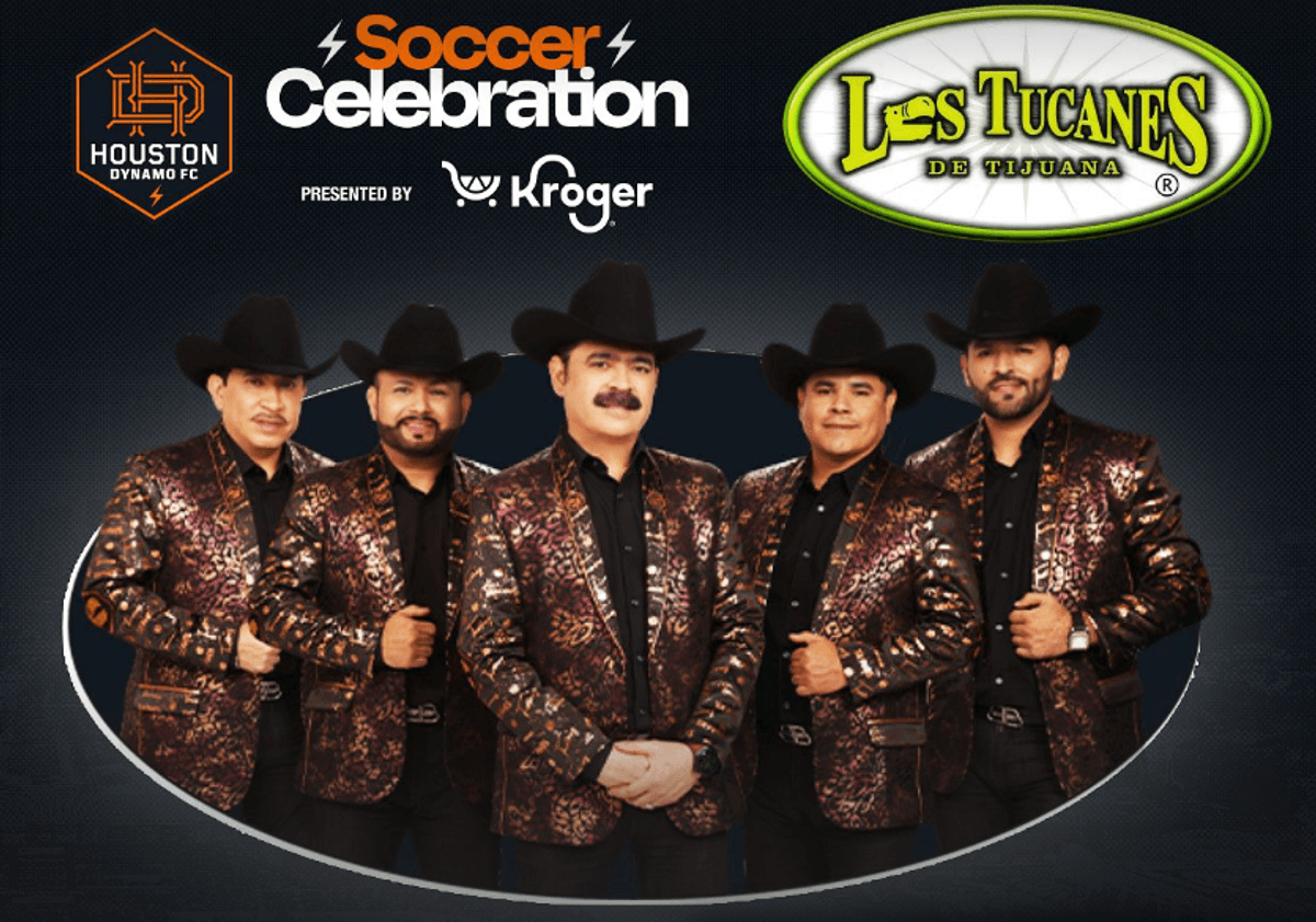 Los Tucanes de Tijuana for Houston Dynamo Soccer Celebration