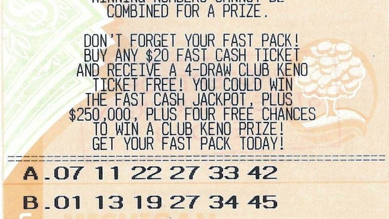 lotto 47 winning ticket